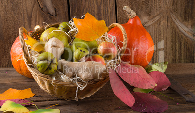 pumpkin apfel basket