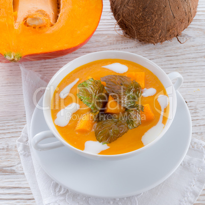 kürbis suppe