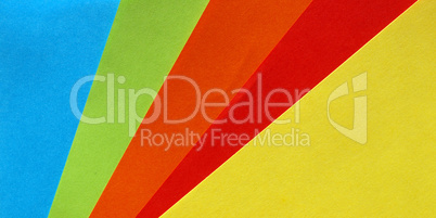 coloured paper