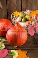 .pumpkin apfel basket