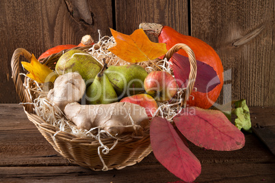 pumpkin apfel basket