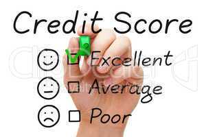 excellent credit score