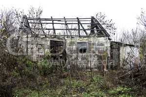 abandoned old house