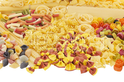 variety of pasta