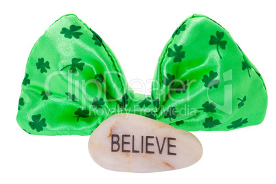 believe with clipping path