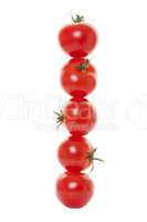 stacked tomatoes