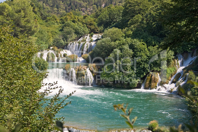 Nationalpark Krka, Wasserfall, Kroatien Nationalpark Krka, Wasserfall, Kroatien