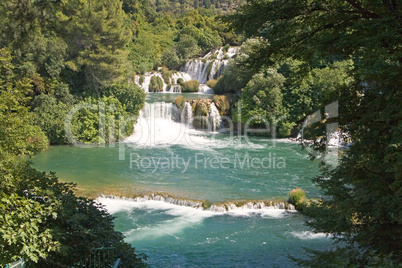 Nationalpark Krka, Wasserfall, Kroatien