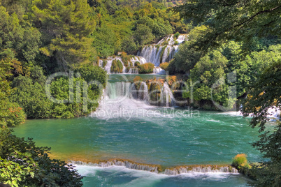 Nationalpark Krka, Wasserfall, Kroatien