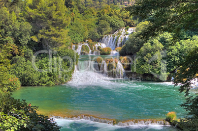 Nationalpark Krka, Wasserfall, Kroatien