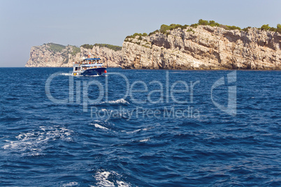 Steilküste, Felsenküste, Kroatien Steilküste, Felsenküste, Kroatien