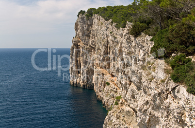 Steilküste, Felsküste, Kroatien