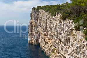 Steilküste, Felsküste, Kroatien