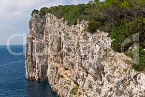 Steilküste, Felsküste, Kroatien