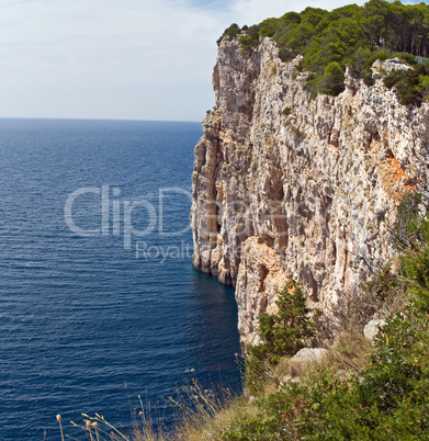 Steilküste, Felsküste, Kroatien