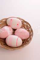 pink easter eggs