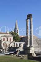 theatre antique, römisches Theater in Arles, Provence,Frankreic