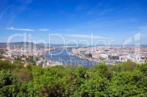 skyline of budapest