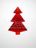 symbolic 3d christmas tree