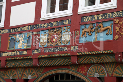 rathaus schwalenberg (detail)