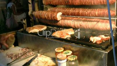 Turkish food kokorec