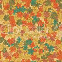 grunge floral pattern