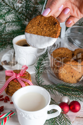 milch und kekse fur santa