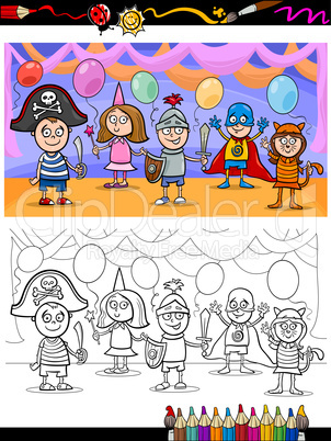 kids ball for coloring book