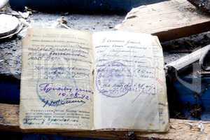 soldier document of world war ii times