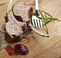 roasted lamb ribs
