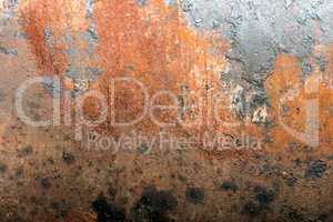 rusty metal background