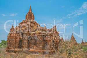 ancient buddhist temples in bagan