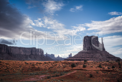 typical monument valley