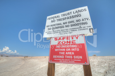 safety zone desert