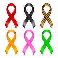 different ribbons