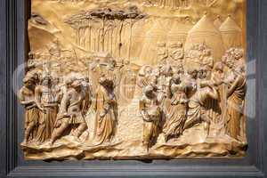 the gate of paradise - baptistery, florence