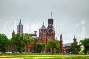 smithsonian institution building (the castle) in washington, dc