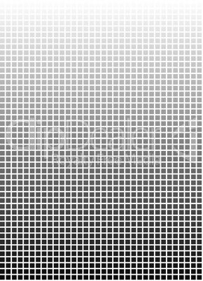 Hintergrund mit Verlauf aus schwarz-grauen Kästchen