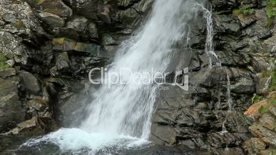 Beautiful veil cascading waterfalls