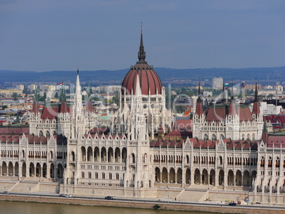 Parlamentsgebäude in Budapest