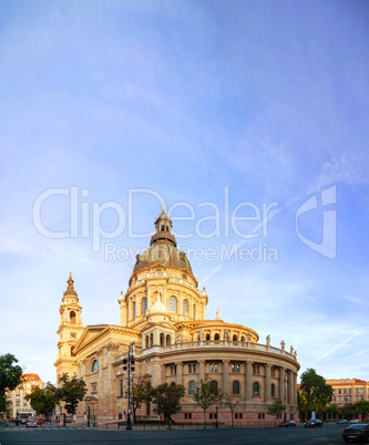 st. stefan basilica in budapest, hungary