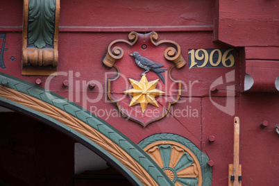 rathaus schwalenberg (detail)