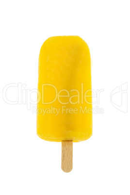 orange iced-lolly