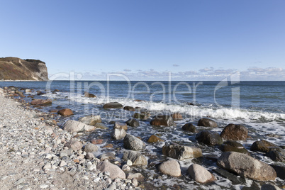 steilküste bei kap arkona auf rügen, meckelnburg-vorpommern, d