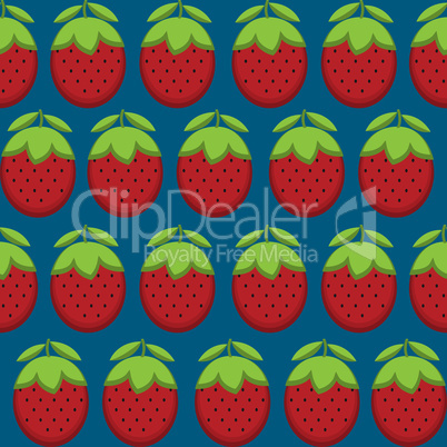 strawberries  pattern
