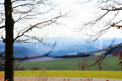 landschaft im hunsrück