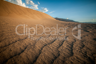 wave sand dune death valley