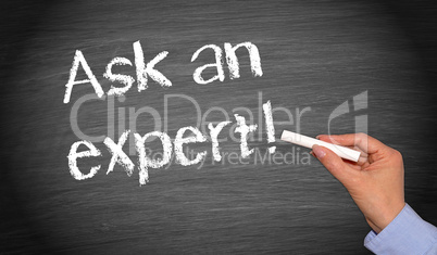 Ask an expert !