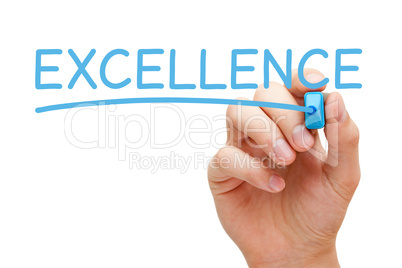 excellence blue marker