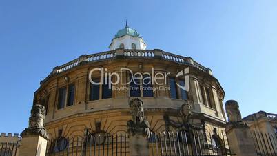 Sheldonian Theatre, located in Oxford, England (Oxford Street Scene 5c)